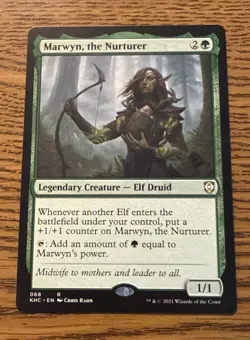Marwyn the Nurturer NM KHC Magic the Gathering MTG RARE - Image 1