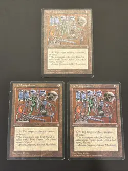 3x Icy Manipulator [Ice Age] MP MTG Magic - Image 1