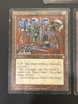 3x Icy Manipulator [Ice Age] MP MTG Magic - Image 3