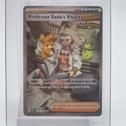 Pokemon Professor Sada's Vitality 256/182 Paradox Rift Special Illustration Rare - Image 1