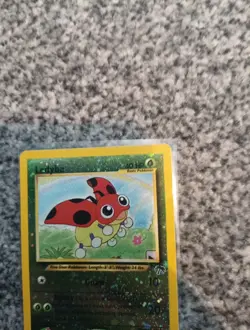 Ledyba 7/18 Southern Island Reverse Holo WOTC Vintage Promo Pokemon Card - Image 2