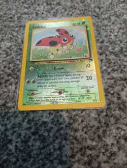 Ledyba 7/18 Southern Island Reverse Holo WOTC Vintage Promo Pokemon Card - Image 3