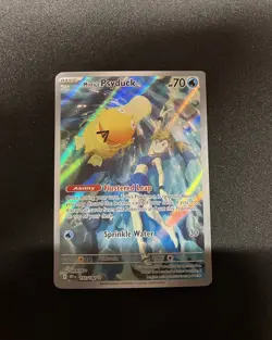 Pokemon TCG Misty's Psyduck SV:Destined Rivals 193/182 IR Pre-owned - Image 1