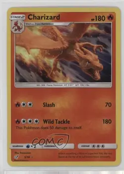 Charizard Holo Pokemon Sun & Moon Detective Pikachu #5 - Image 1