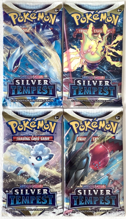 Pokemon TCG: Sword & Shield - Silver Tempest x4 Booster Packs, New Sealed - Image 1