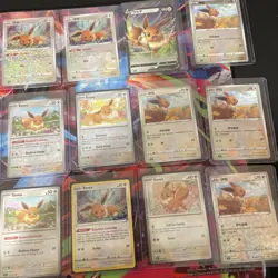 Pokemon TCG Eevee (22) Card Lot - Image 2