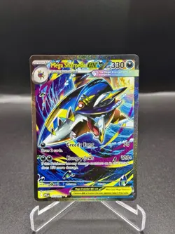 Pokemon Mega Sharpedo EX 127/094 Me02: Phantasmal Flames Holo - Image 1
