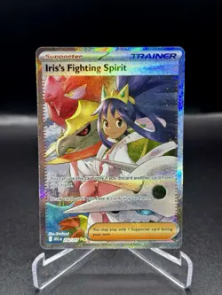 Pokemon TCG IRIS'S FIGHTING SPIRIT 292/217 Ascended HEROES SIR CARD - Image 1