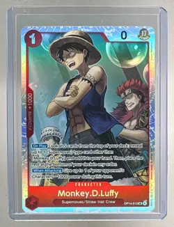 Monkey D. Luffy 2026 One Piece Azure Sea's Seven #OP14-013 - Image 1