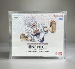 One Piece TCG Booster Box Premium Acrylic Case Magnetic Lid PRESALE Ships APRIL - Image 2