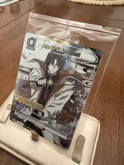 Union Arena TCG Winner Card Foil Aoshi Shinomori English UEPR/RNK-1-014 - Image 3