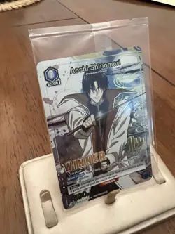 Union Arena TCG Winner Card Foil Aoshi Shinomori English UEPR/RNK-1-014 - Image 4