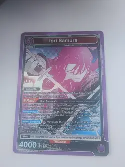 Union Arena Kagurabachi Iori Samura UE16BT/KGR-1-006 SR English - Image 1