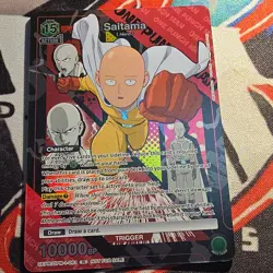 Bandai Union Arena Saitama Action R Not For Sale One Punch Man UEPR/OPM-1-061 - Image 1