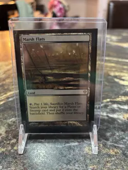 Marsh Flats Zendikar Magic the Gathering Card Regular MTG - Image 1