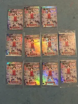 Bandai One Piece CCG Monkey.D.Luffy Promo Card College Basketball US Voyage 5000 - Image 4