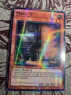 Maxx “C” Waifu YuGiOh HOLO Foil Rare Goddess Story Doujin Card - NM - Image 3