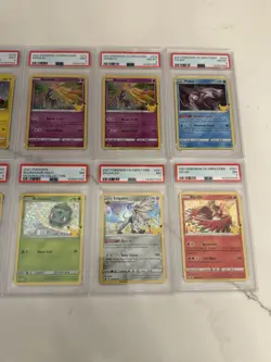 2021 Pokemon Celebrations Mixed PSA Lot Of 10 Cards Graded 7,8 & 9 - Image 2