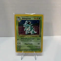 Nidoqueen Jungle 7/64 Unlimited Holo Rare Pokemon TGC Card LP - Image 1