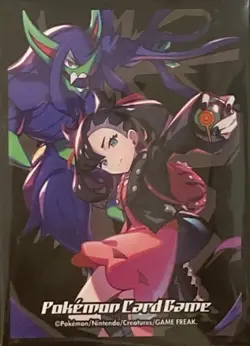Pokemon Center Deck Shield 64ct Marnie & Grimmsnarl OFFICIAL Pokemon Card - Image 1
