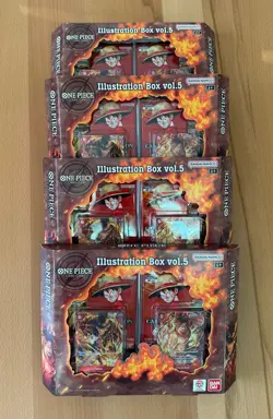 One Piece Card Game Illustration Box Vol. 5 [4 Boxes] - Image 4