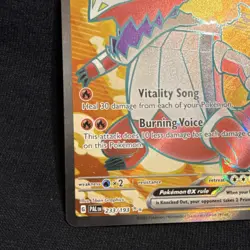 Pokemon TCG Skeledirge ex Full Art Ultra Rare Holo Card 233/193 PALDEA EVOLVED - Image 5