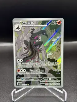 2026 Pokemon TCG Salazzle 224/217 Ascended Heroes Holo Illustration Rare Card NM - Image 1