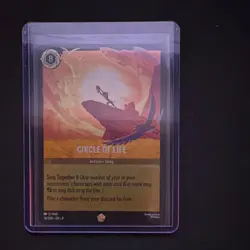 Disney Lorcana Circle of Life 26/204 Regular Action Song Card - Image 1