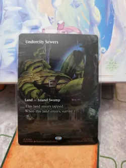 Undercity Sewers (Borderless) Teenage Mutant Ninja Turtles Eternal-Legal Foil - Image 1