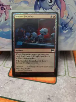 Mouser Foundry - Teenage Mutant Ninja Turtles: #96, MTG - Foil Nm 302F - Image 1