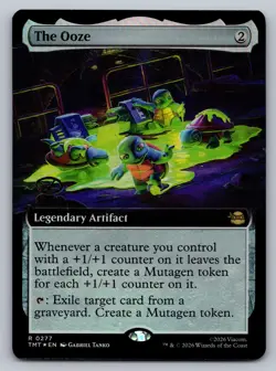MTG The Ooze 0277 Extended Art Foil TMNT Rare TMT EN 2026 - Image 1