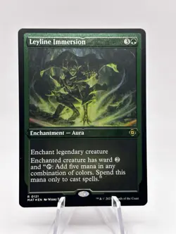 Leyline Immersion 0121 Etched Foil MOM: The Aftermath MAT MTG NM - Image 1