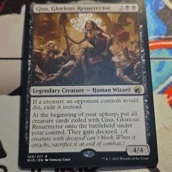 Magic: The Gathering Gisa, Glorious Resurrector Rare Innistrad 103/277 Yongjae … - Image 1