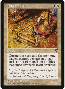 Peace Talks MTG NM - Visions - Image 1