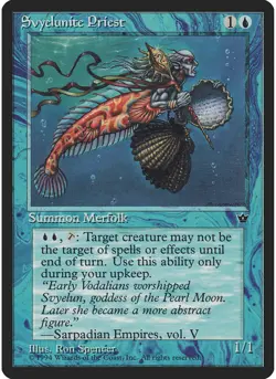 Svyelunite Priest MTG NM - Fallen Empires - Image 1