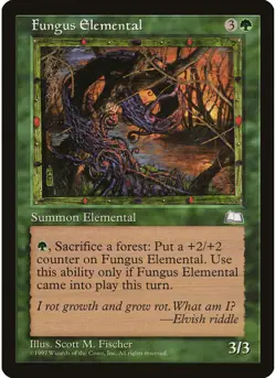 Fungus Elemental MTG NM - Weatherlight - Image 1