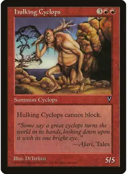 Hulking Cyclops MTG NM - Visions - Image 1