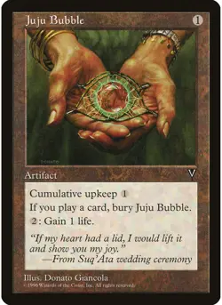Juju Bubble MTG NM - Visions - Image 1