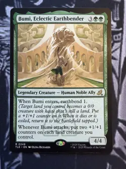 MTG Magic Bumi, Eclectic Earthbender Avatar: The Last Airbender Non-Foil - Image 1