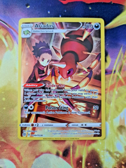 Pokemon TCG Ariados TG09/TG30 Swsh09: Brilliant Stars Trainer Gallery Holo NM/M - Image 1
