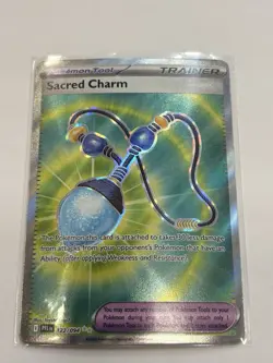 Sacred Charm 122/094 Ultra Rare Full Art (FA) - Pokemon TCG Phantasmal Flames NM - Image 1