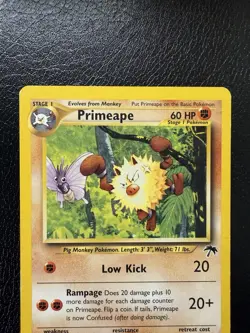 Pokemon TCG Primeape 18/18 Southern Islands Promo English MP - Image 2