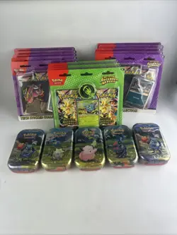 Pokemon Ascended Heroes Lot Mini Tins X5 , 3-pack Blister x10 2 Pack Blister X5 - Image 1