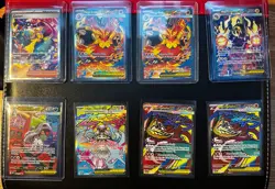 Pokemon Ascended Heroes SIR Special Illustration Rare, Mega Attack Rare Lot Of 8 - Image 1