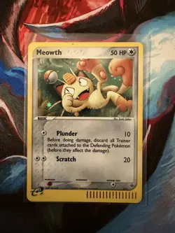 Meowth #013 Black Star Promo - Holo Pokemon Card - MP - Image 1