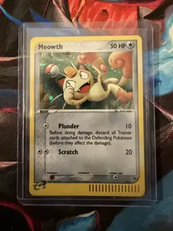 Meowth #013 Black Star Promo - Holo Pokemon Card - MP - Image 2