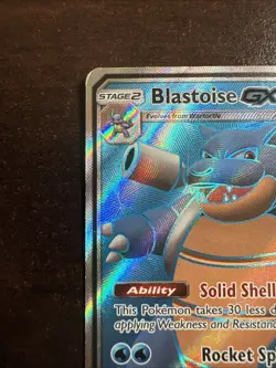 Blastoise GX SM189 HP/DMG Pokemon TCG Sun & Moon Promos HP/DMG - Image 2