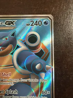 Blastoise GX SM189 HP/DMG Pokemon TCG Sun & Moon Promos HP/DMG - Image 3