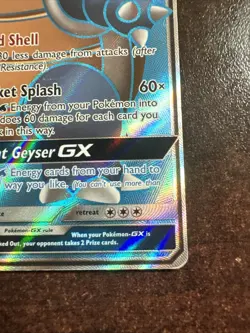 Blastoise GX SM189 HP/DMG Pokemon TCG Sun & Moon Promos HP/DMG - Image 4