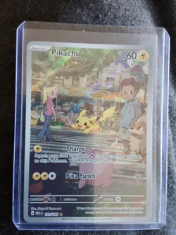 Pokemon Pikachu TCG Card 173/165 SV Scarlet & Violet 151 NM Condition - Image 1